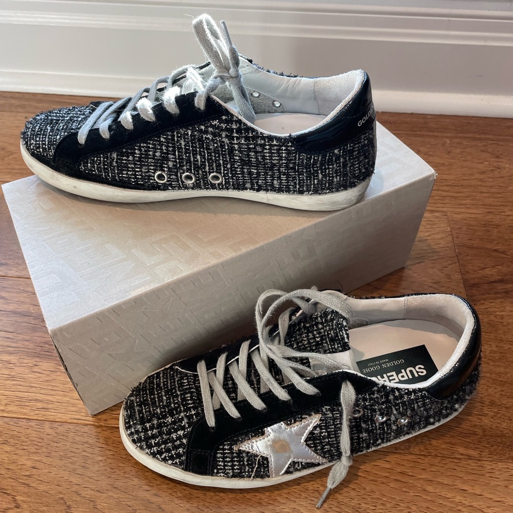 Superstar Boucle Star Suede Golden Goose